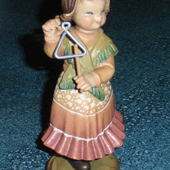 Anri Juan Ferrandiz "TINY SOUNDS" 6" Wood Carved #652004 With Original Box! - Picture 4 of 9